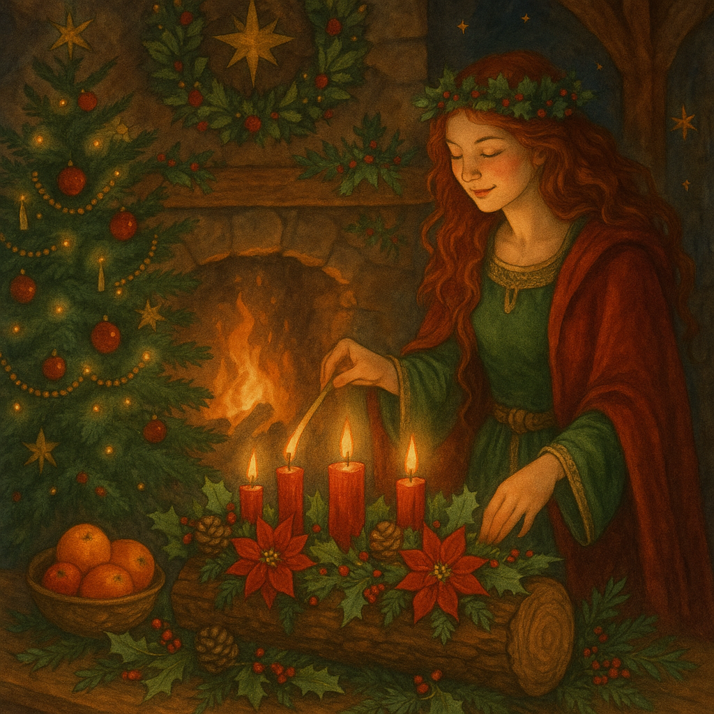 Yuletide Hearth Bath Soak – A Midwinter Ritual