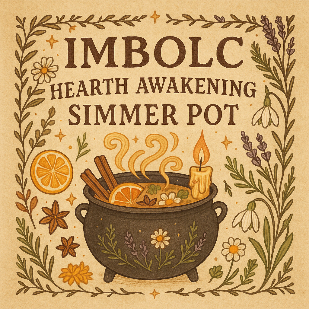 Imbolc Hearth Awakening Simmer Pot