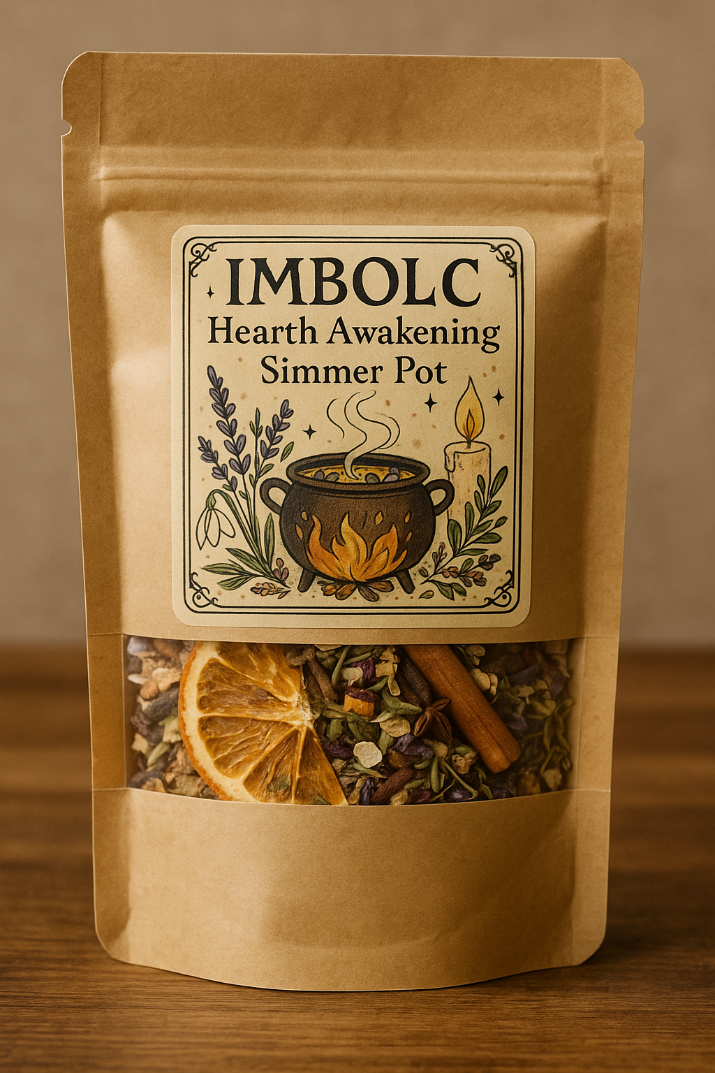 Imbolc Hearth Awakening Simmer Pot