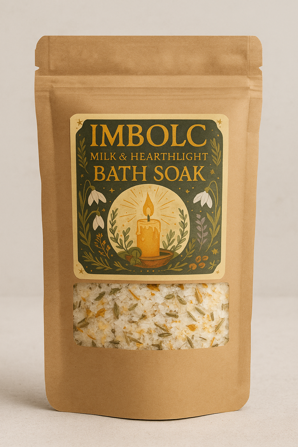 Imbolc Milk & Hearthlight Bath Soak