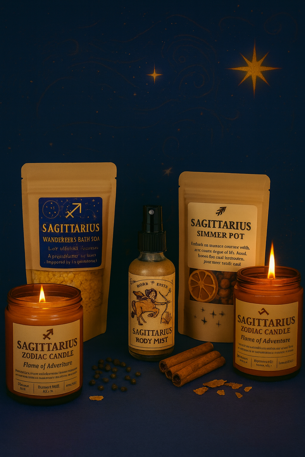 Sagittarius Wanderer’s Flame Collection