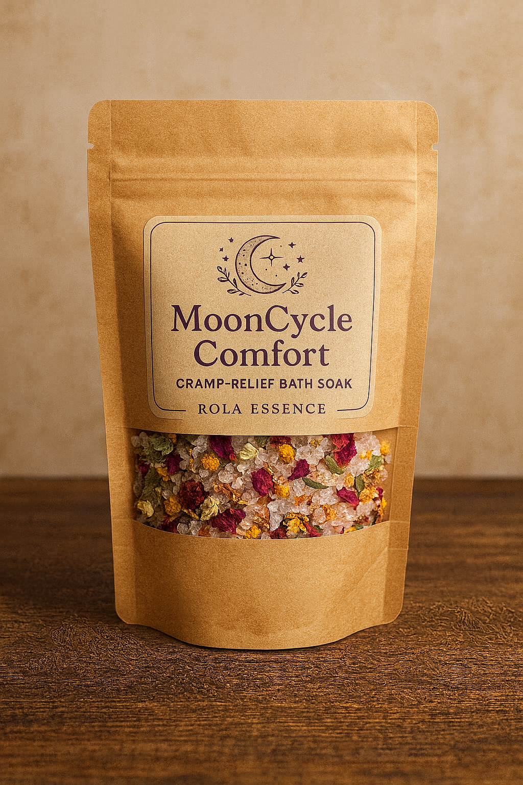 MoonCycle Comfort Bath Soak - Inflammation Calming, Relieving, Discomfort Resolution