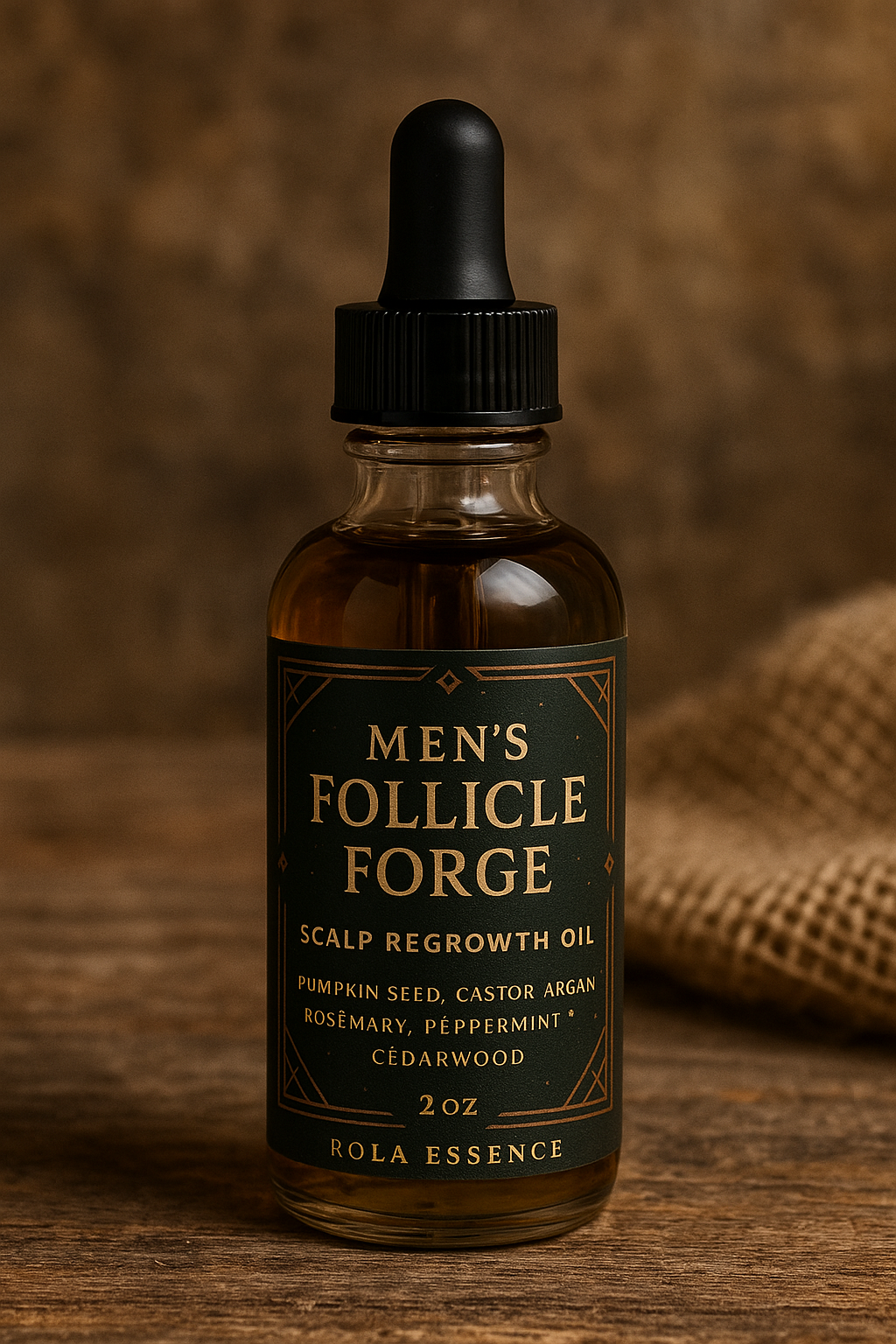 Men’s Follicle Forge – Scalp Regrowth, Strengthening, Hair Regrowing Oil