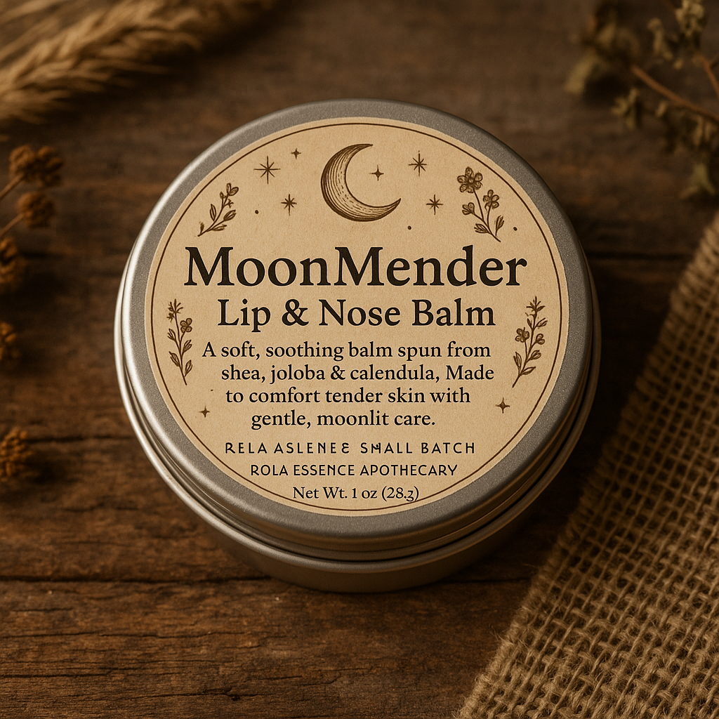 MoonMender Lip & Nose Balm - Comforting • Chapped Skin Soother • Protective