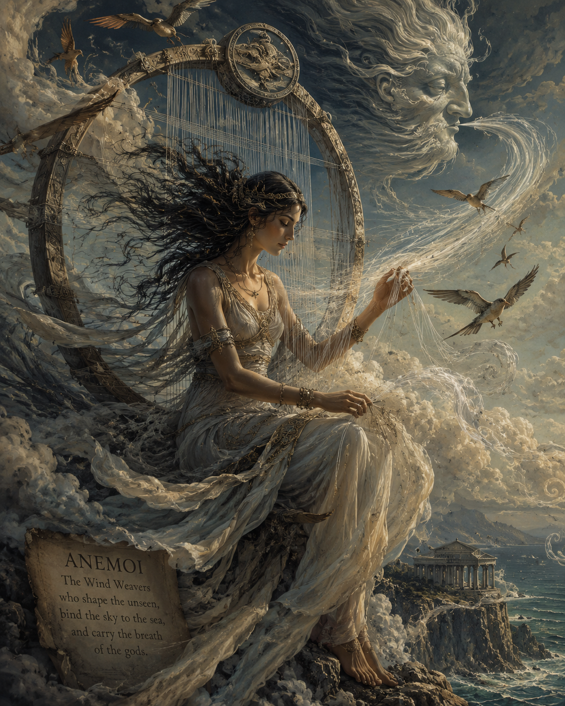 Windweaver Beeswax Candle | Where the Wild Winds Wander