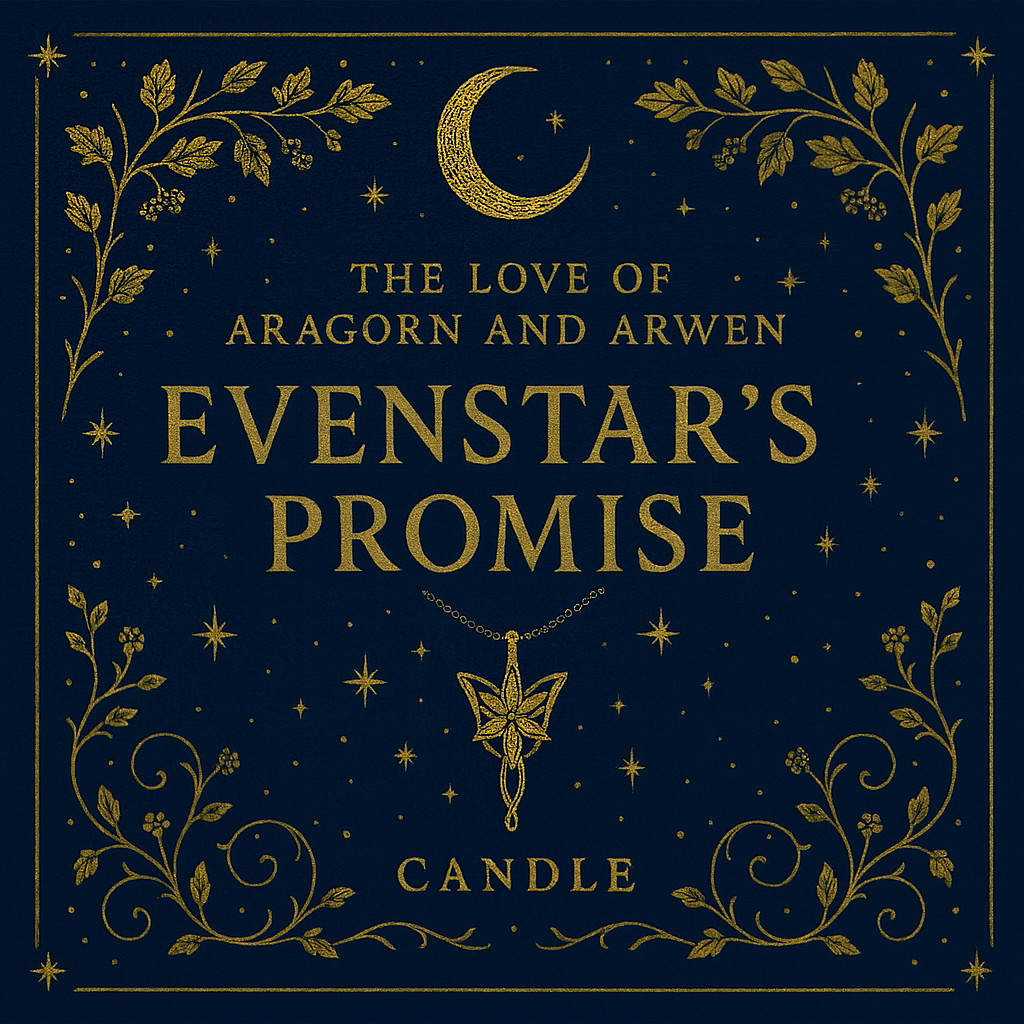 Evenstar’s Promise – The Love of Aragorn and Arwen Candle