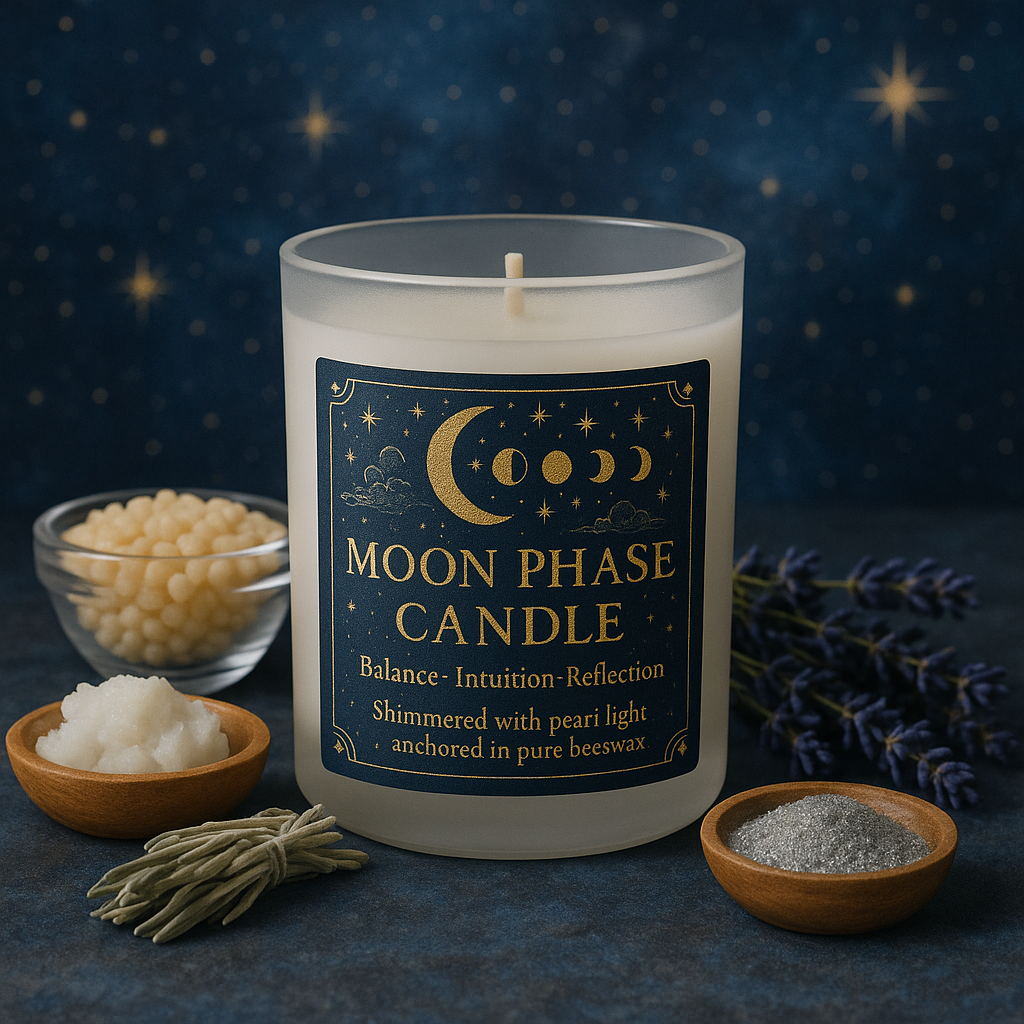 Moon Phase Candle - Intuition Investing