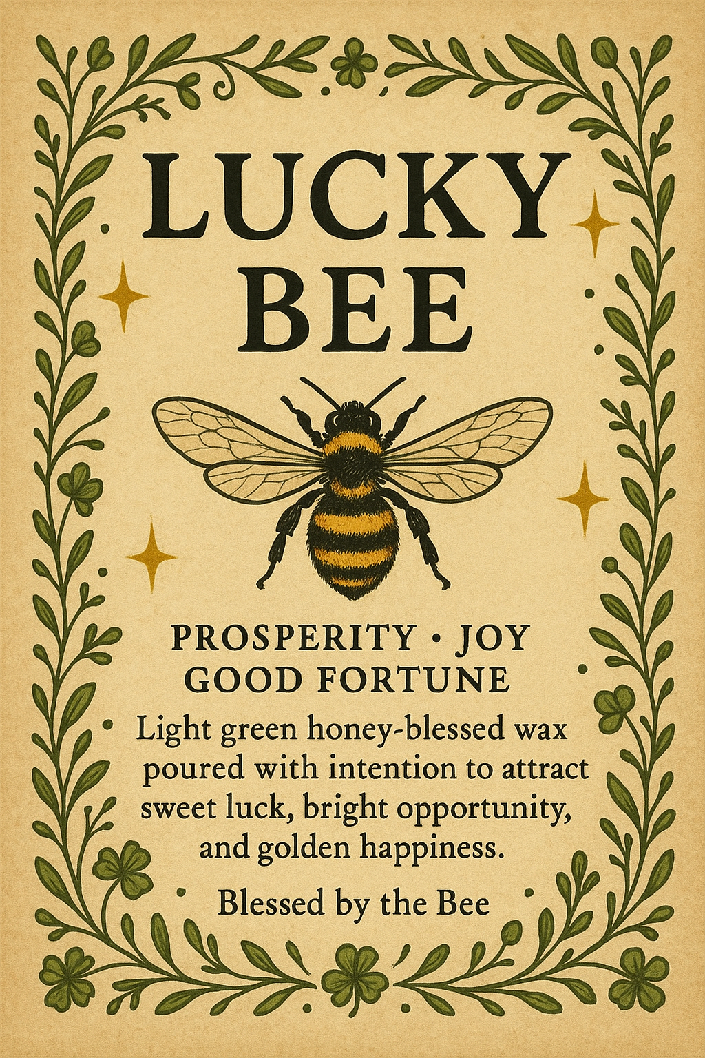 Lucky Bee - Fortune Flowing
