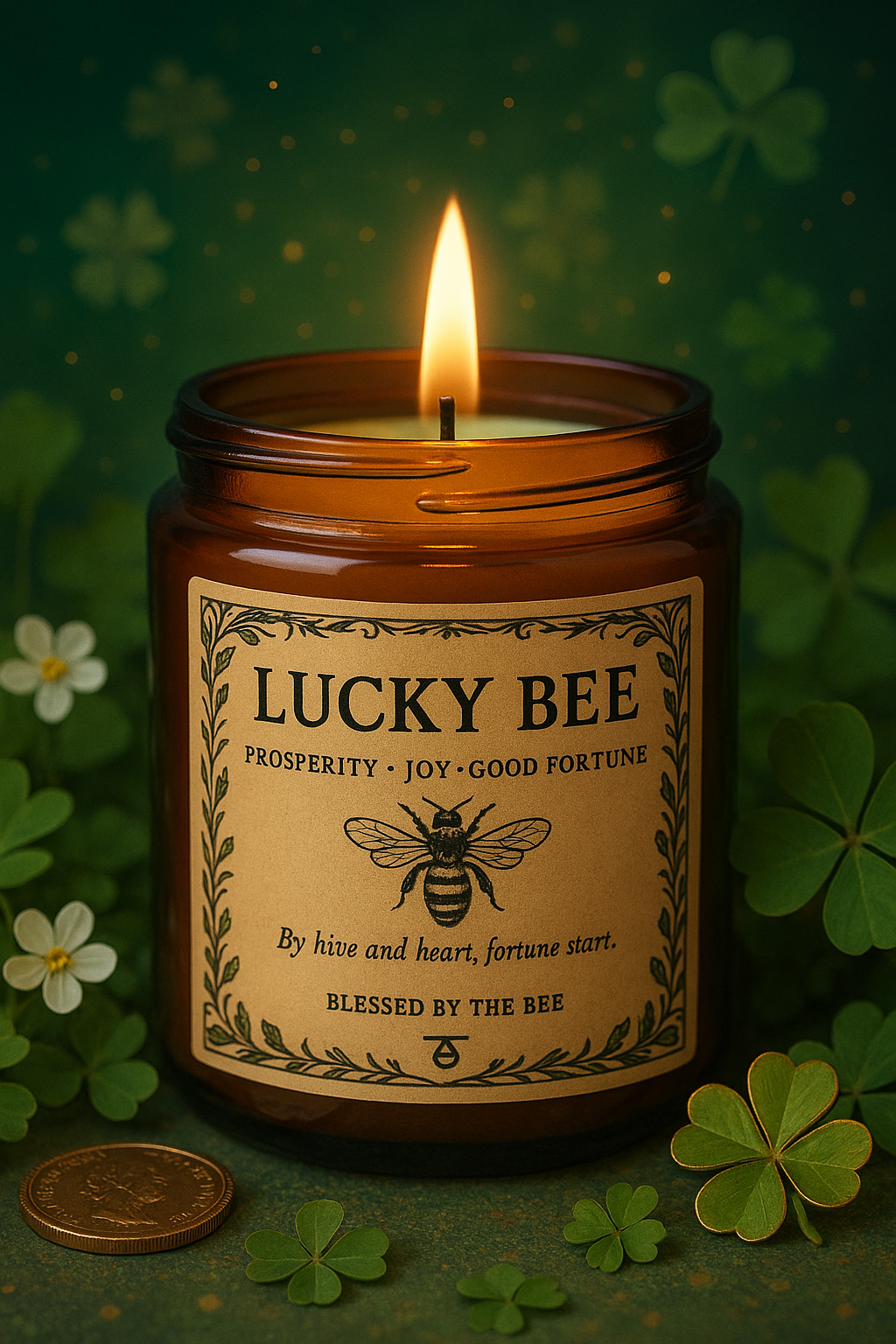 Lucky Bee - Fortune Flowing