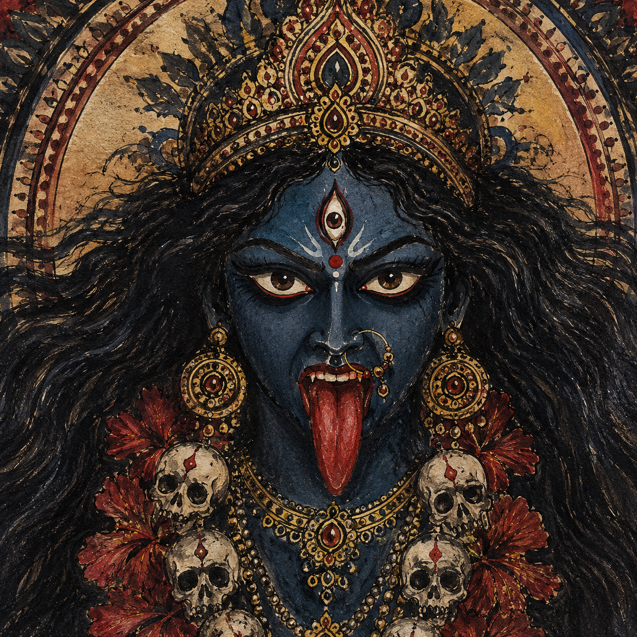Mother Beyond Time | Kali-Inspired Beeswax Candle