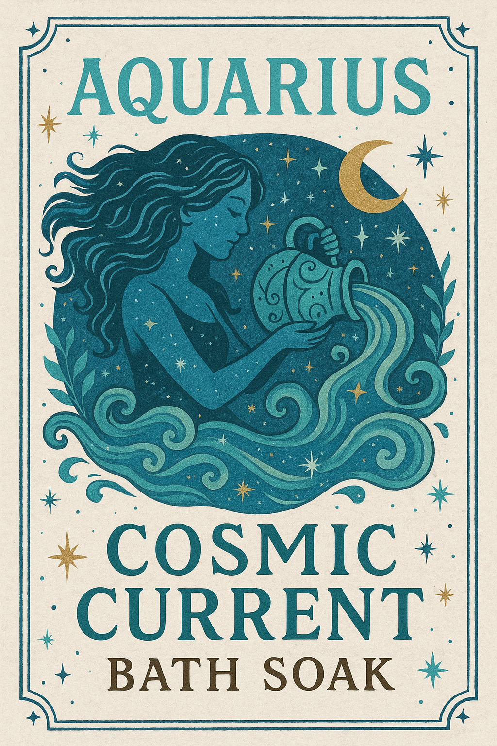 Aquarius Cosmic Current Bath Soak