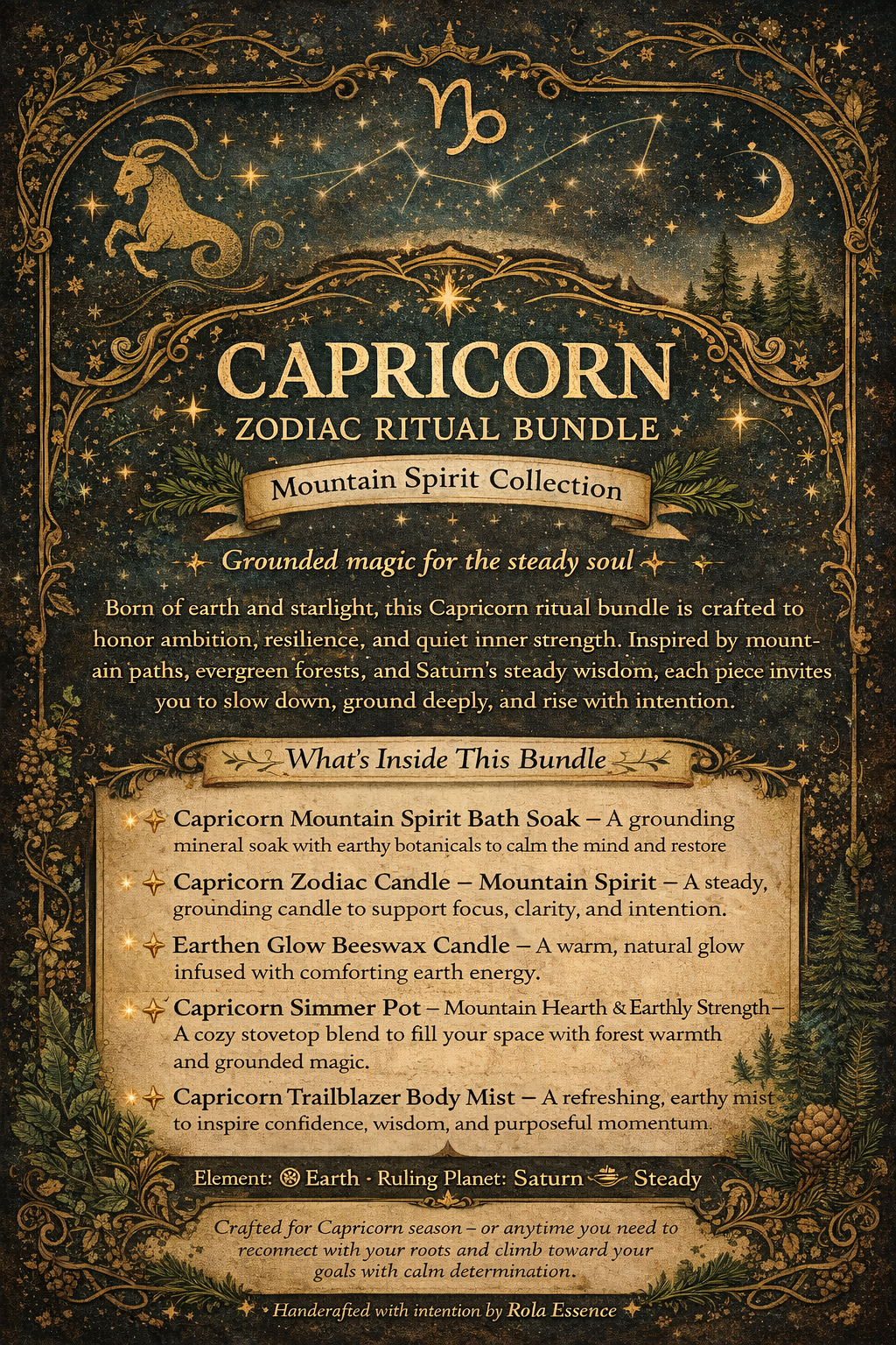 Capricorn Mountain Spirit Product Bundle
