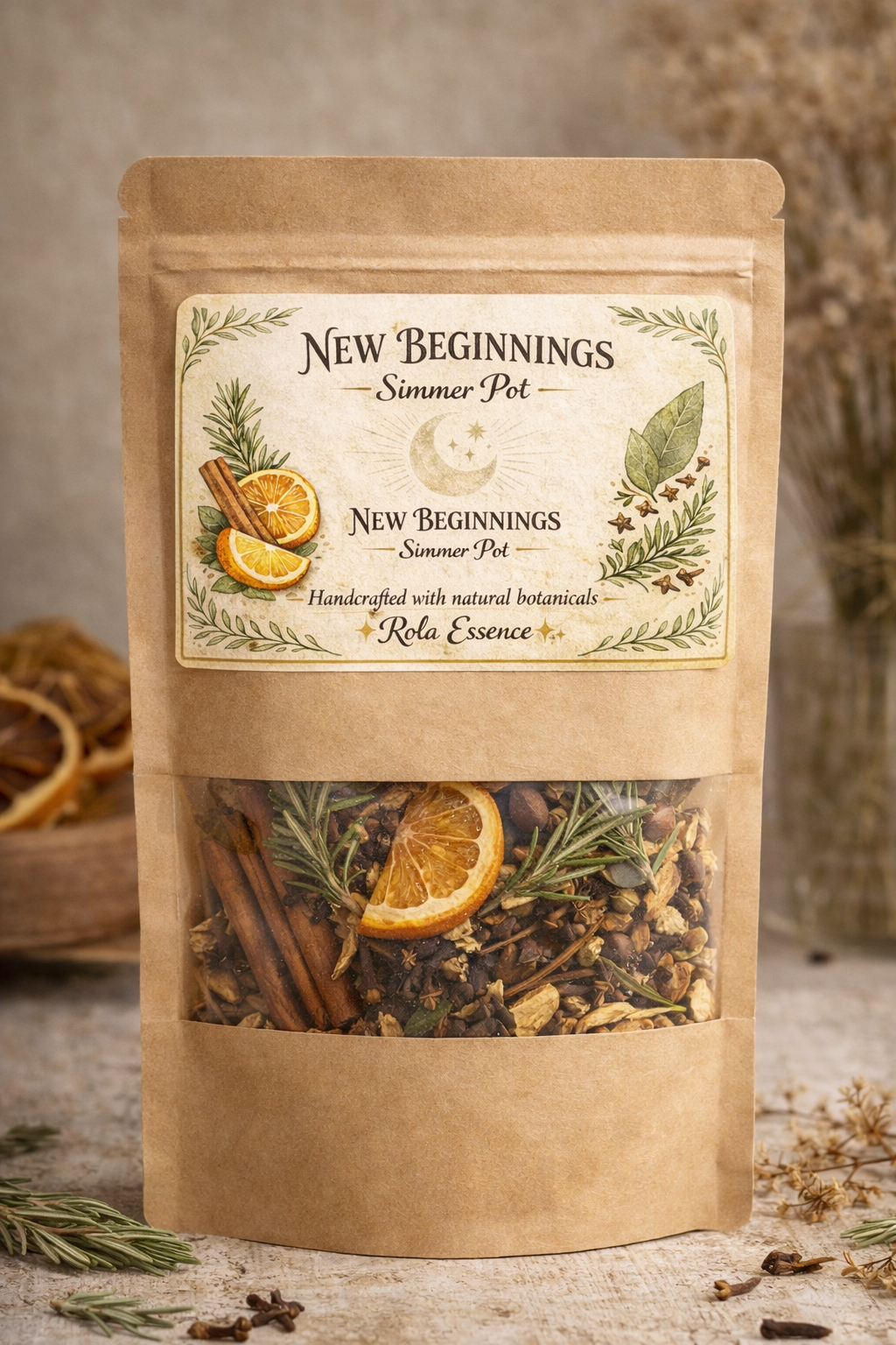 New Beginnings Simmer Pot - For Restart, New Starts, & Fresh Beginnings