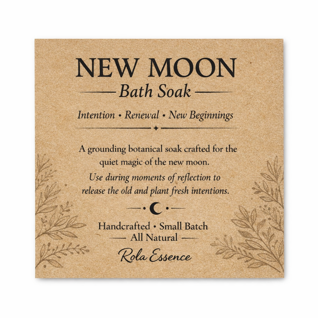 New Moon Bath Soak