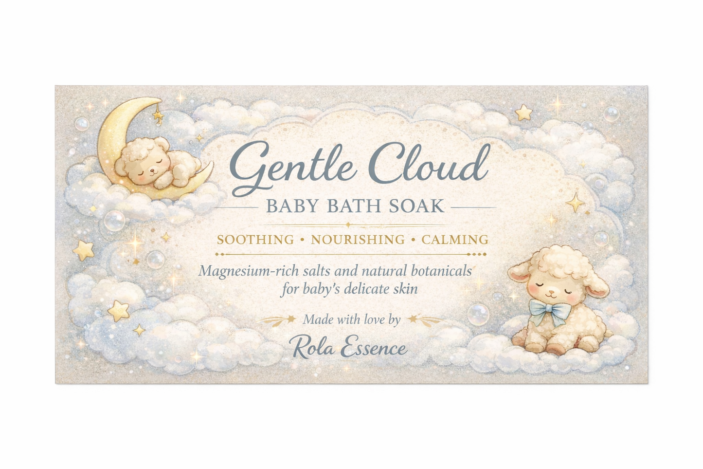 Gentle Cloud Baby Milk Bath