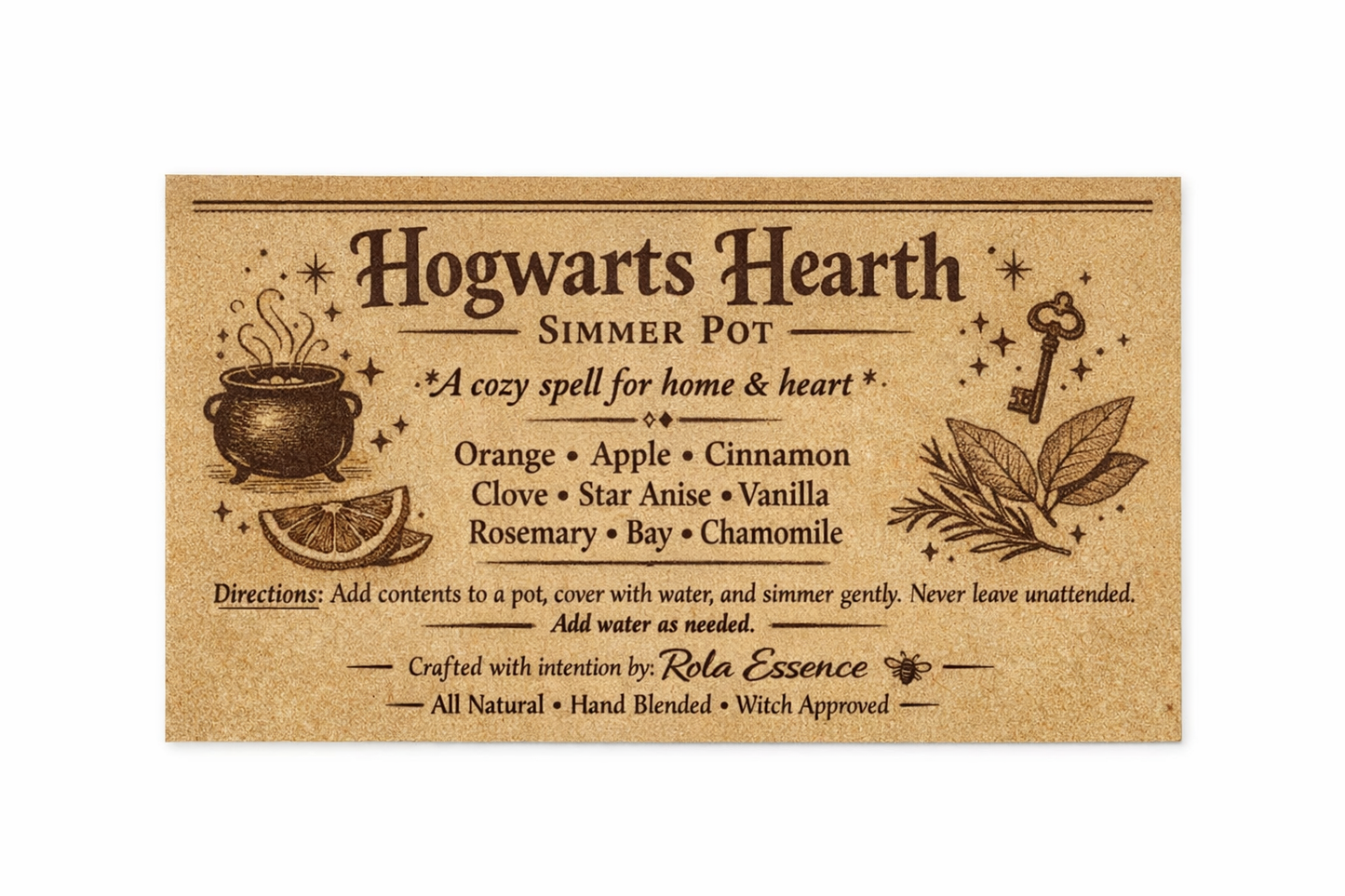 Hogwarts Hearth Simmer Pot