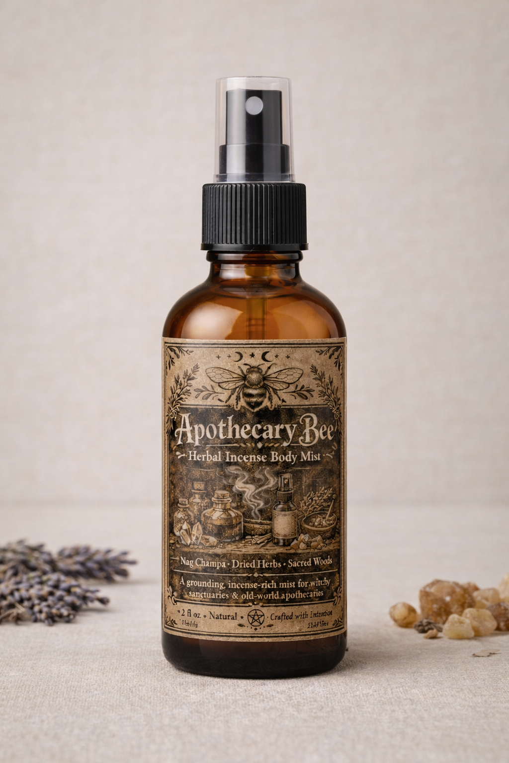 Apothecary Bee – Herbal Incense Body Mist