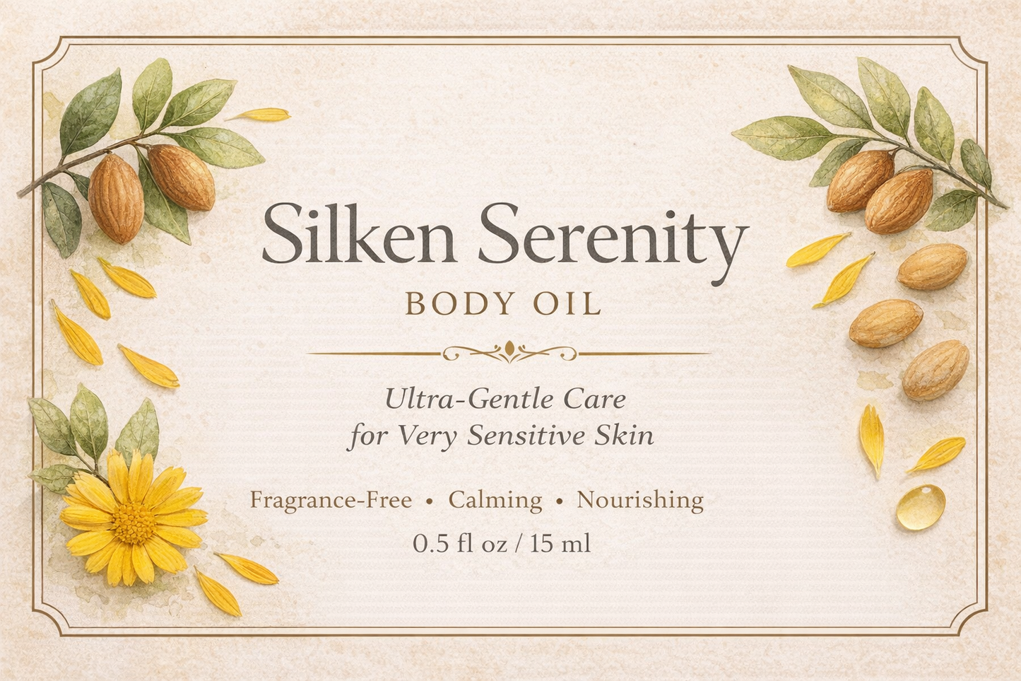 Silken Dew Ultra Hydrating Body Oil - Restoring, Rejuvenating, & Hydrating Dry Body Oil