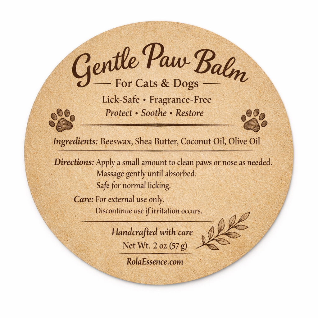 Gentle Pet Balm - Paw & Nose Pet Balm