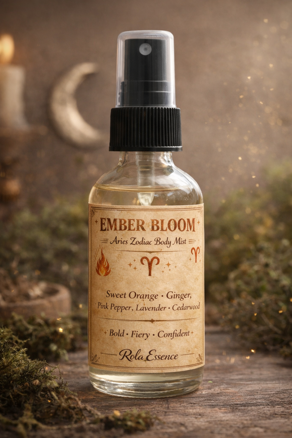 Ember Bloom – Aries Zodiac Body Mist