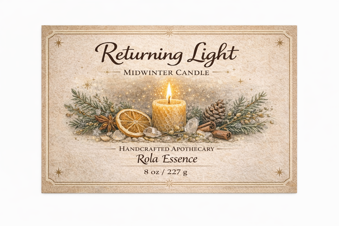 Returning Light – Midwinter Candle