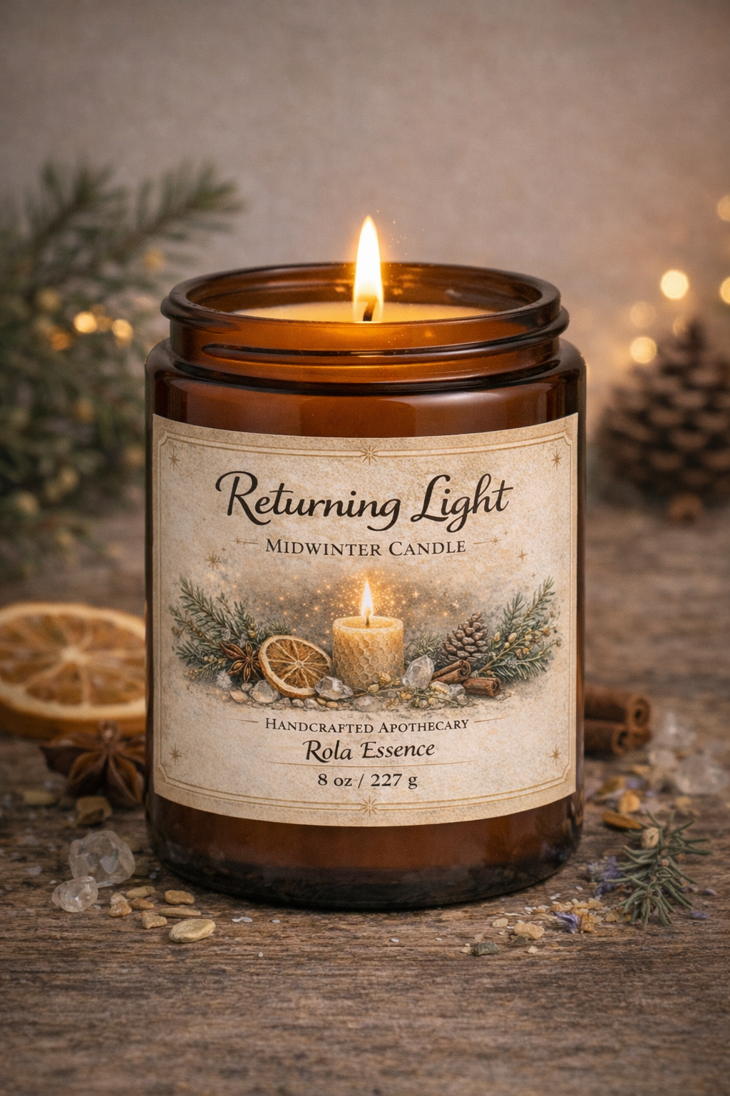 Returning Light – Midwinter Candle