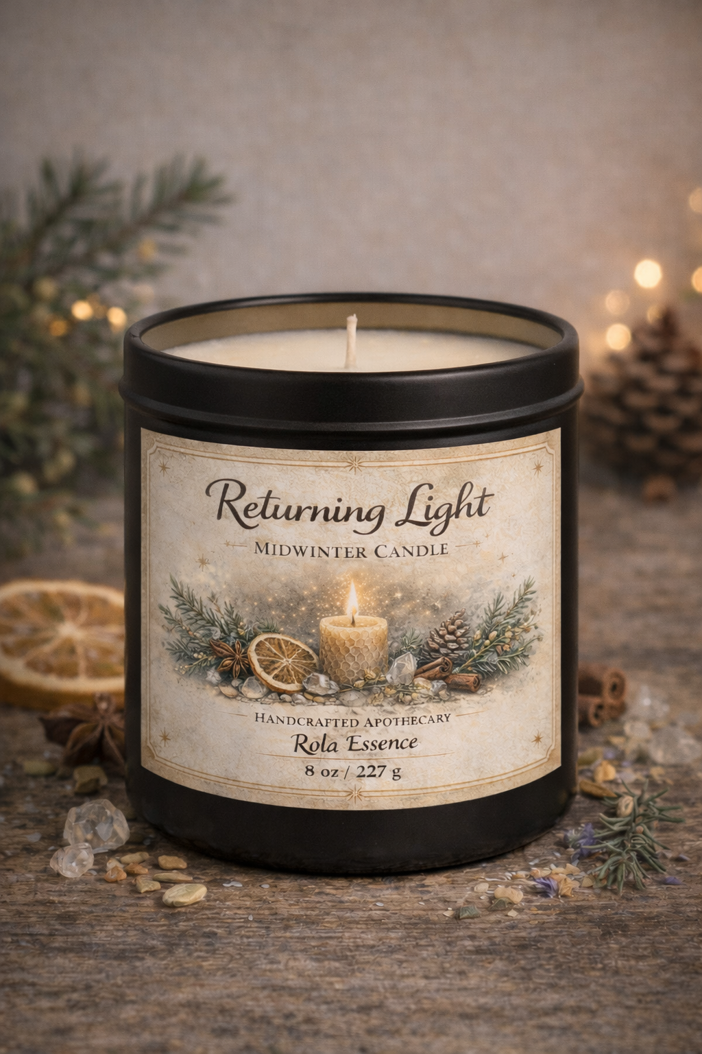 Returning Light – Midwinter Candle
