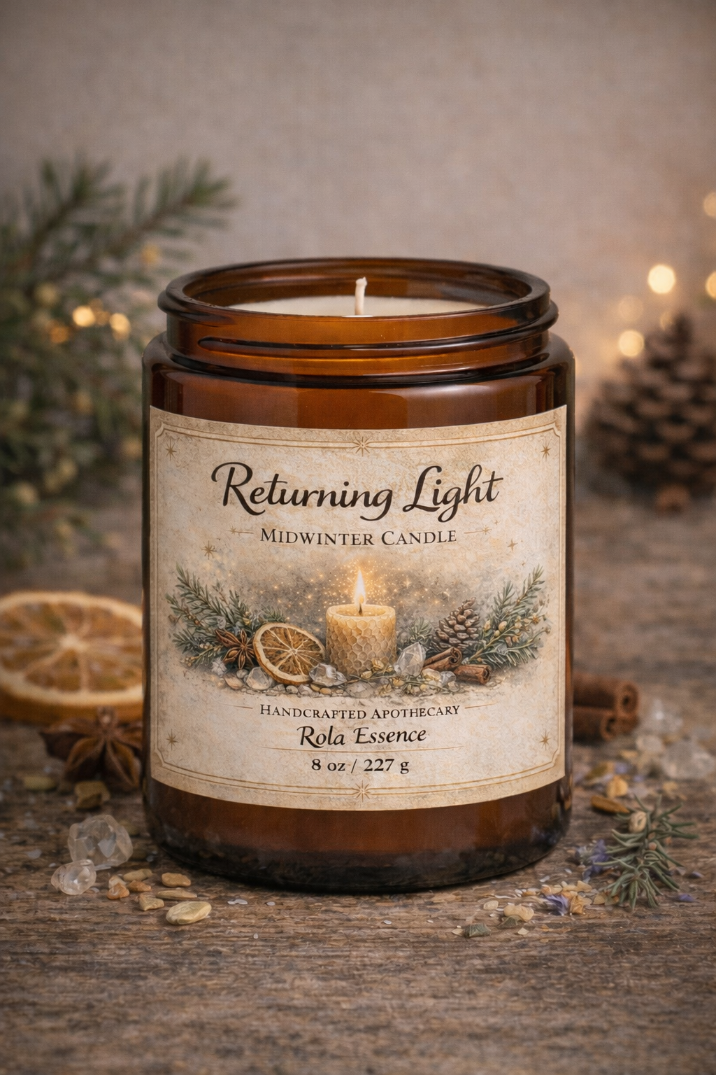 Returning Light – Midwinter Candle