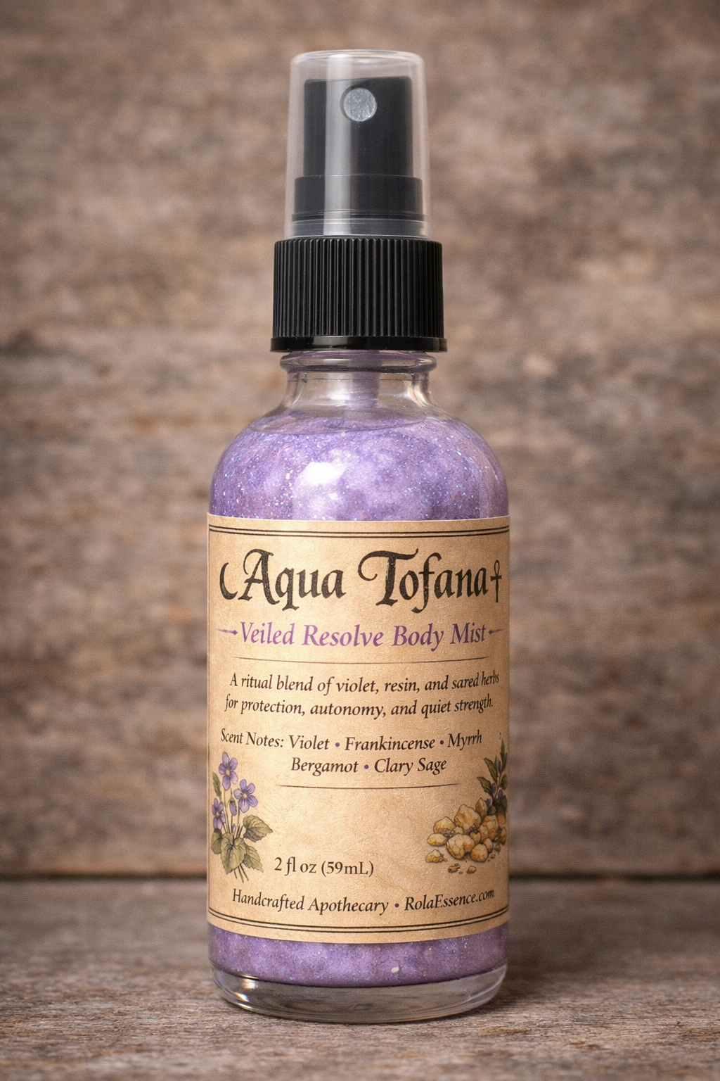 Aqua Tofana – Veiled Resolve Body Mist
