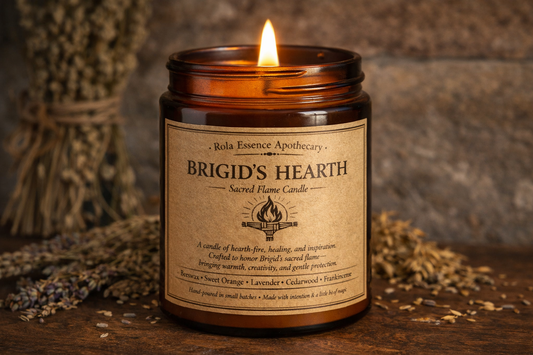 Brigid’s Hearth – Sacred Flame Candle
