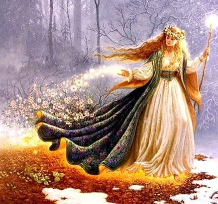 Brigid’s Hearth – Sacred Flame Candle