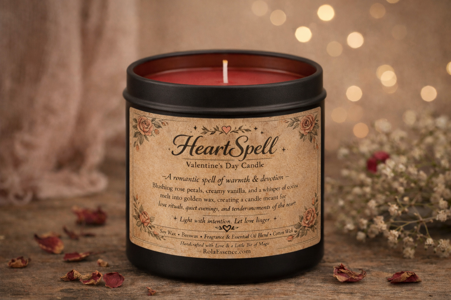 HeartSpell – Valentine’s Day Candle