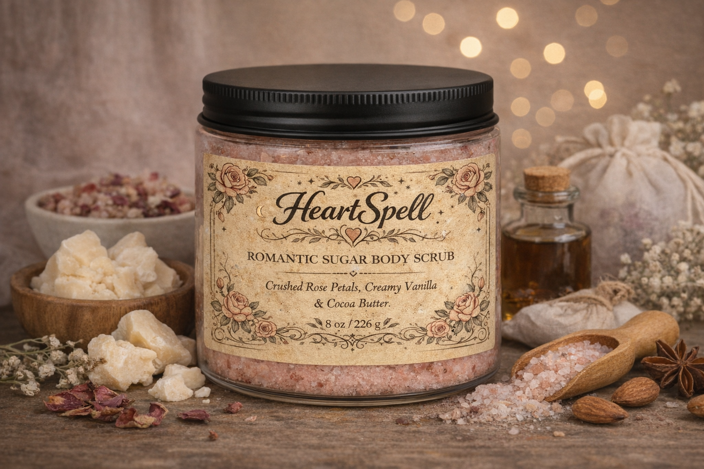 HeartSpell – Romantic Sugar Body Scrub
