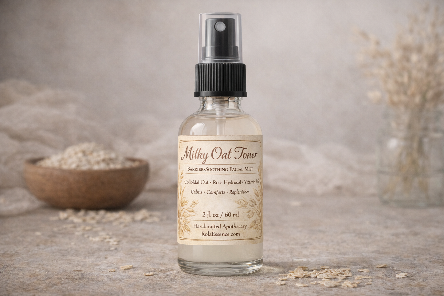 Milky Oat Toner – Barrier-Soothing Facial Mist