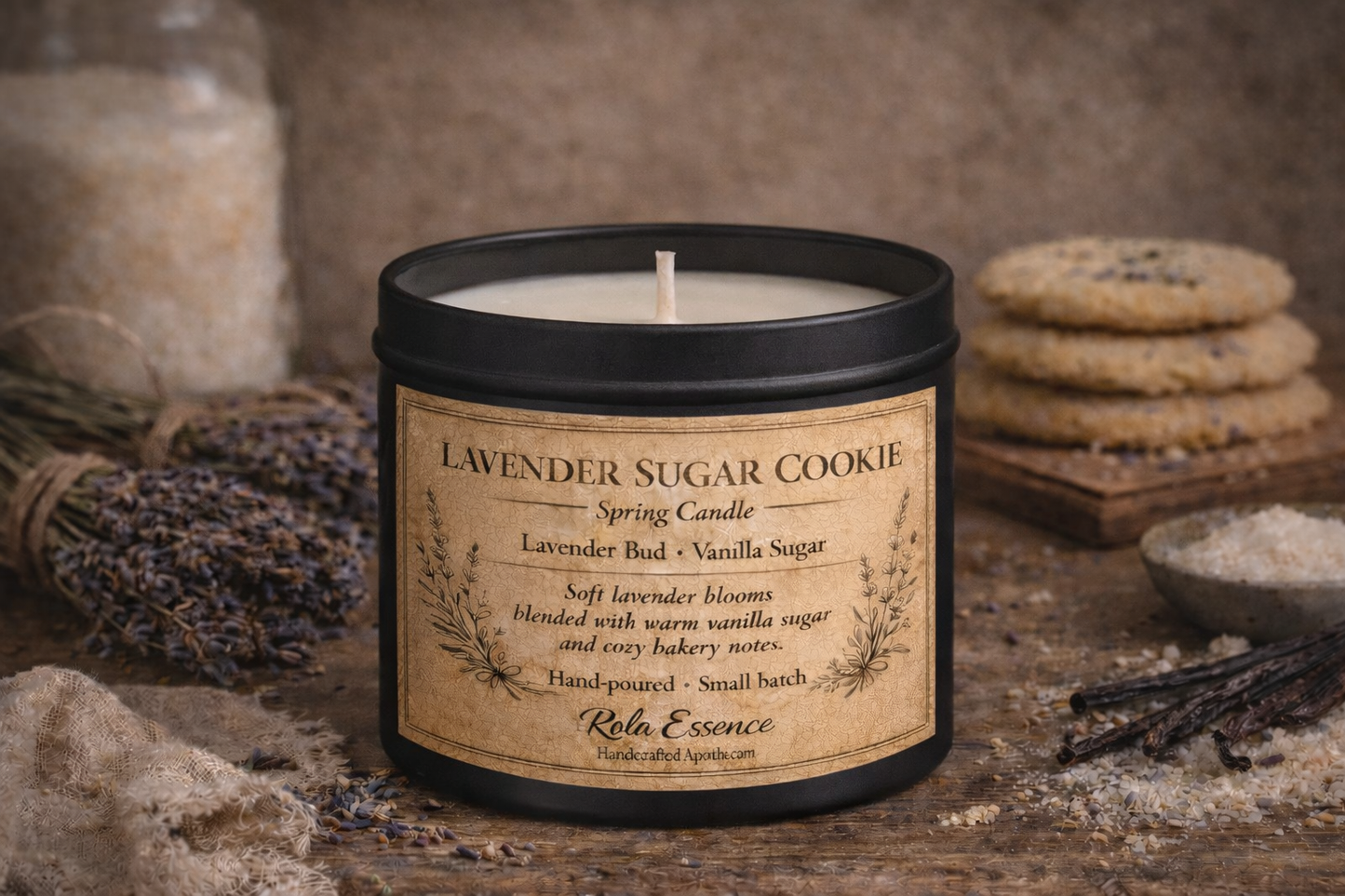 Lavender Sugar Cookie – Spring Candle