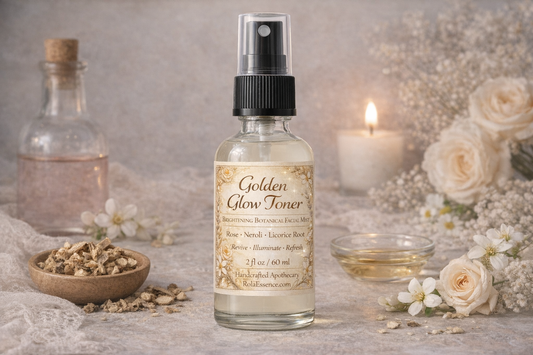 Golden Glow Toner – Brightening Botanical Facial Mist