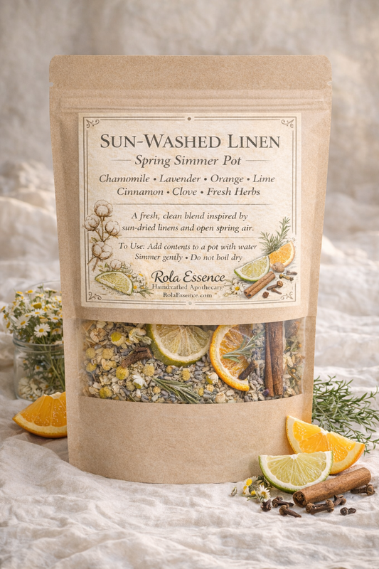 Sun-Washed Linen – Spring Simmer Pot