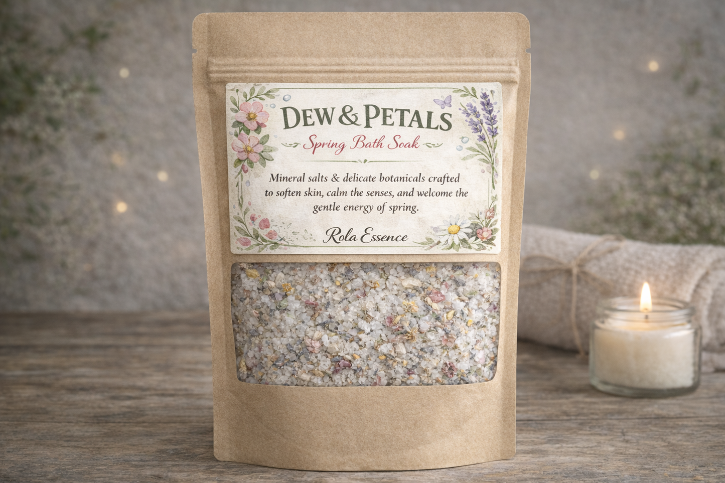 Dew & Petals — Spring Bath Soak