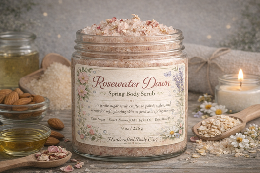 Rosewater Dawn — Spring Body Scrub