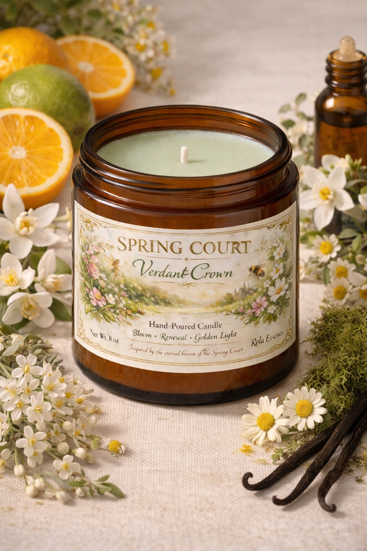 Spring Court – Verdant Crown Candle