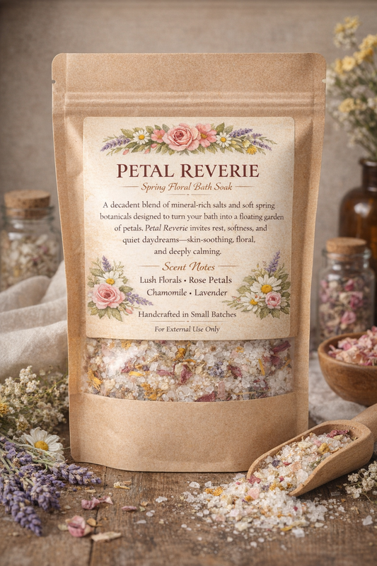 Petal Reverie – Spring Floral Bath Soak
