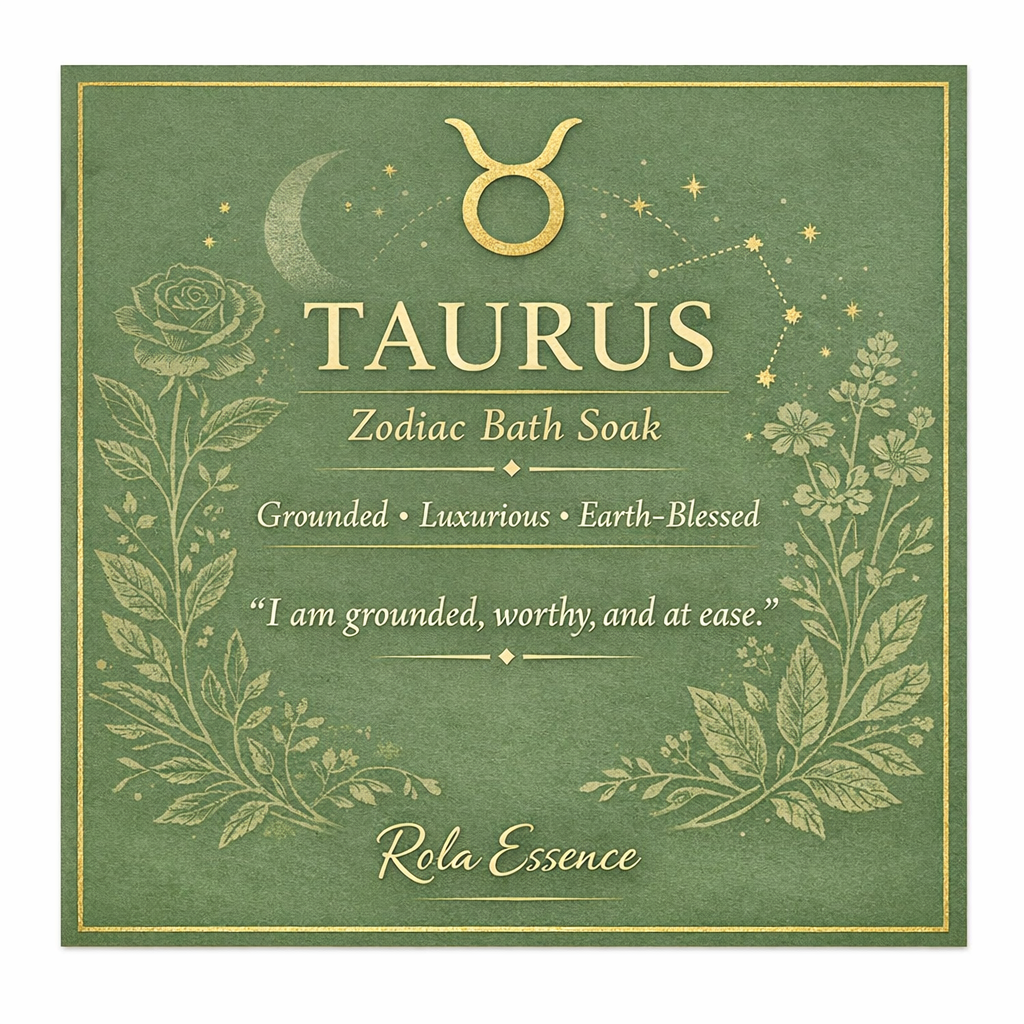 Taurus Zodiac Bath Soak