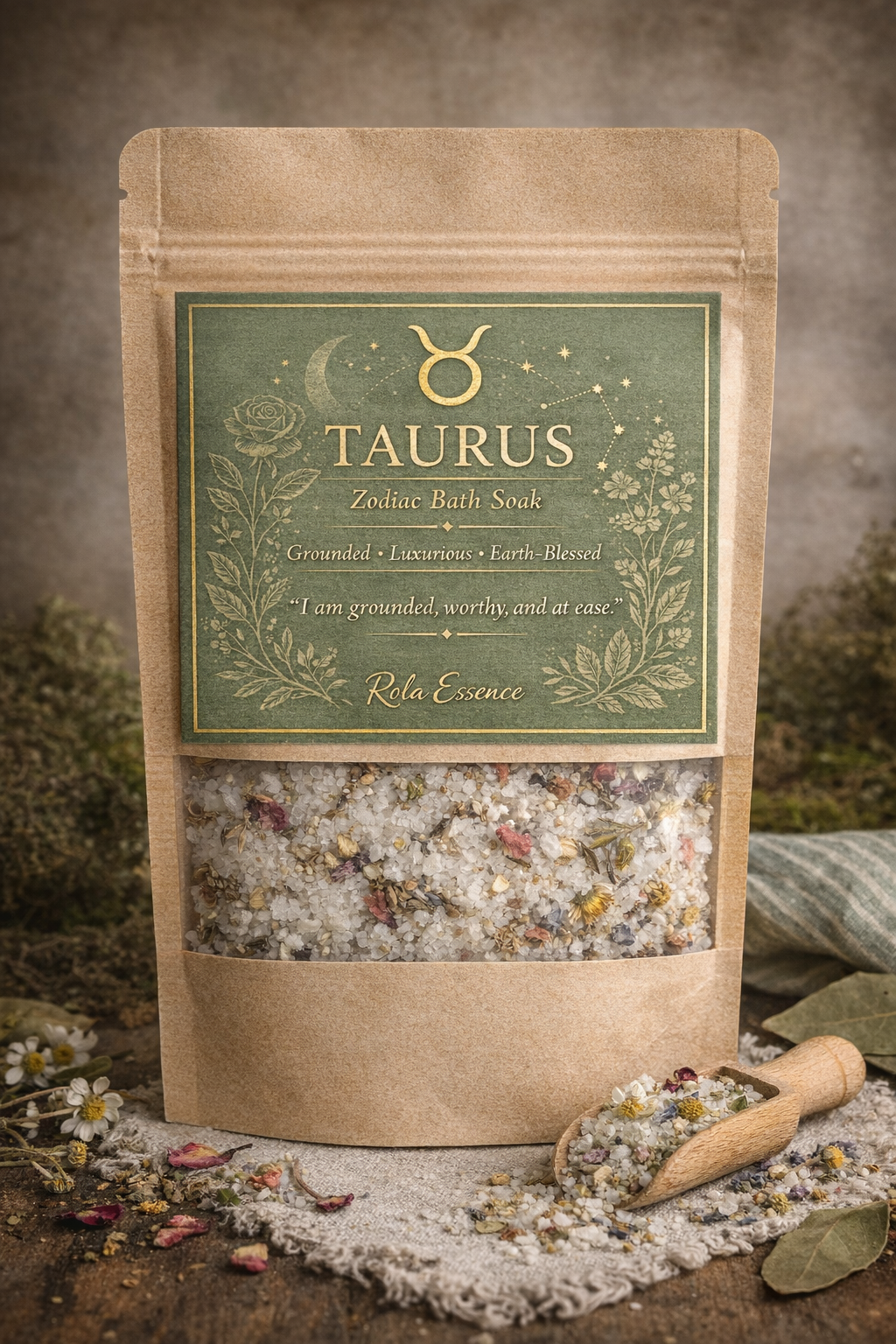 Taurus Zodiac Bath Soak
