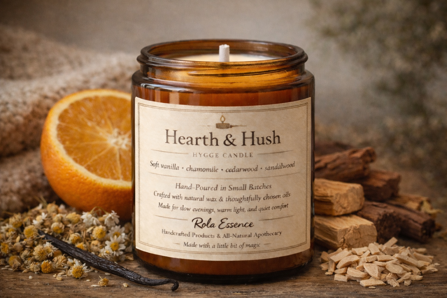 Hearth & Hush - Hygge Candle