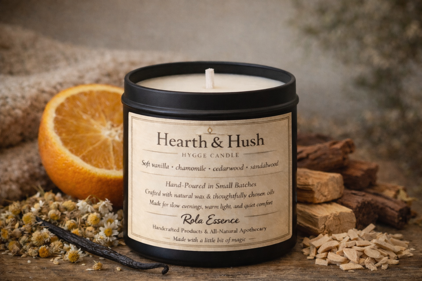 Hearth & Hush - Hygge Candle