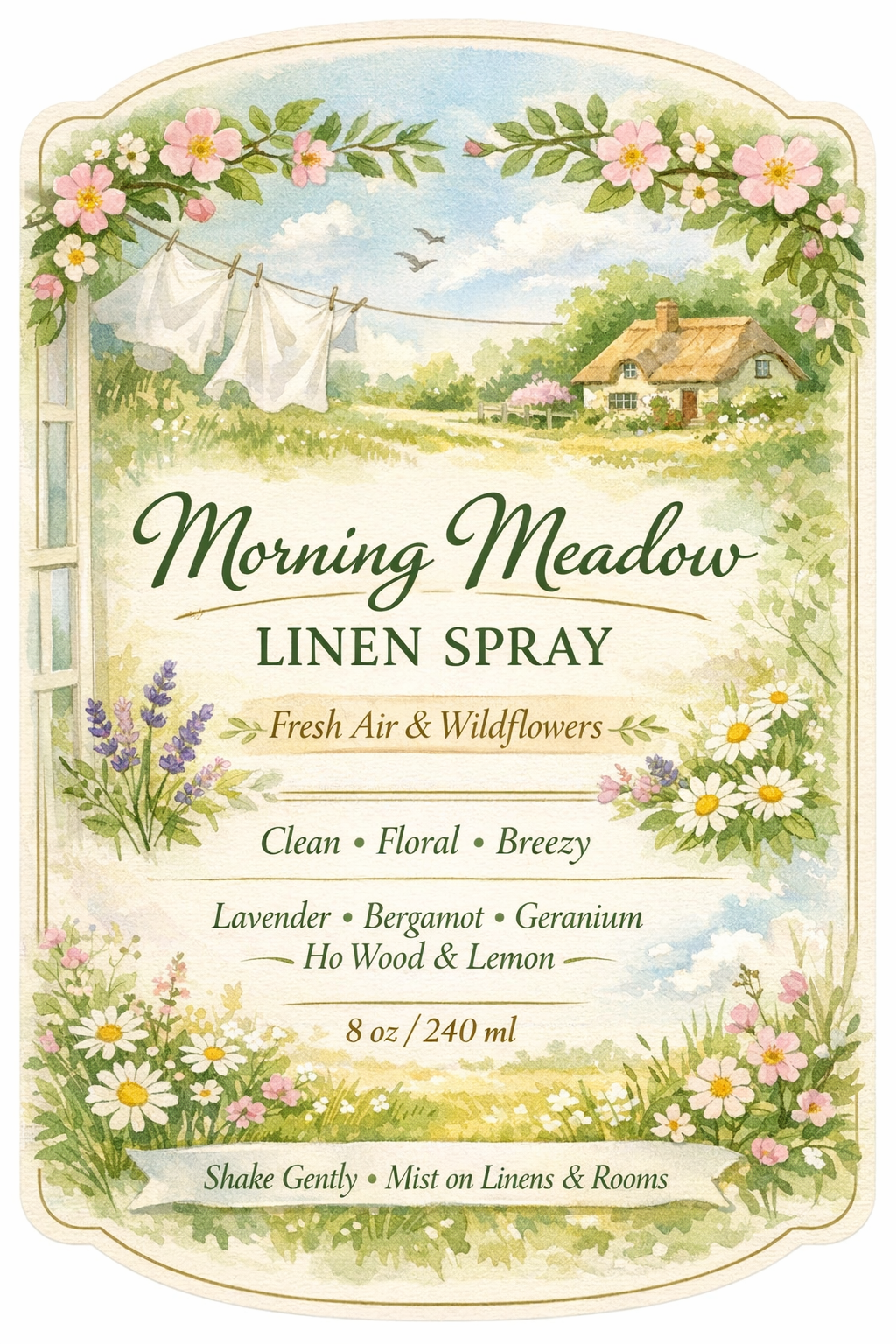 Morning Meadow Linen Spray