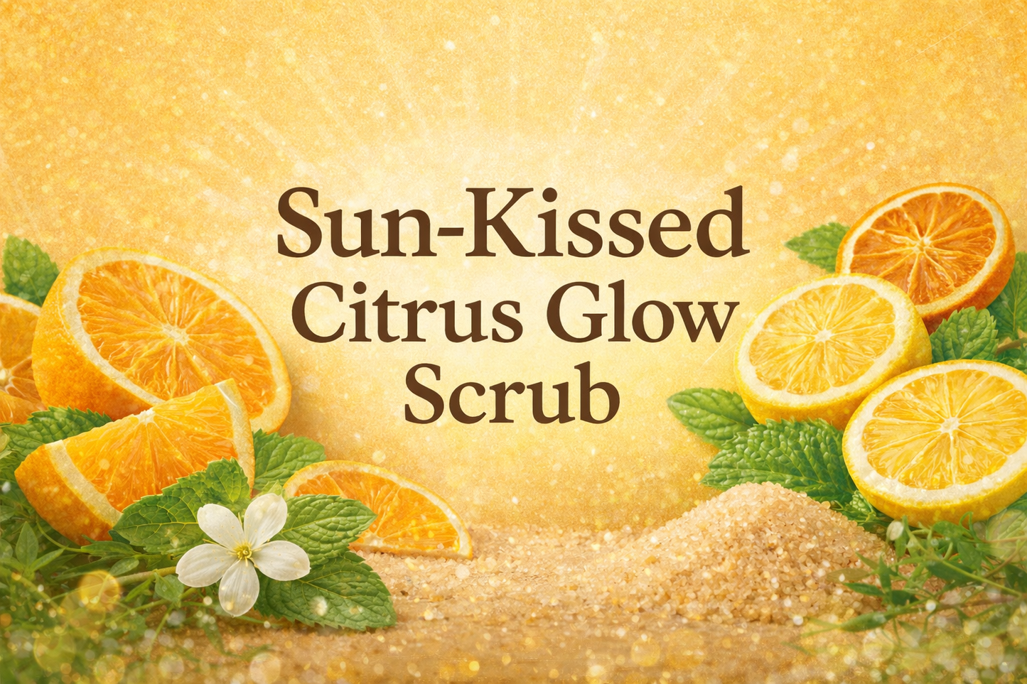 Sun-Kissed Citrus Glow Scrub