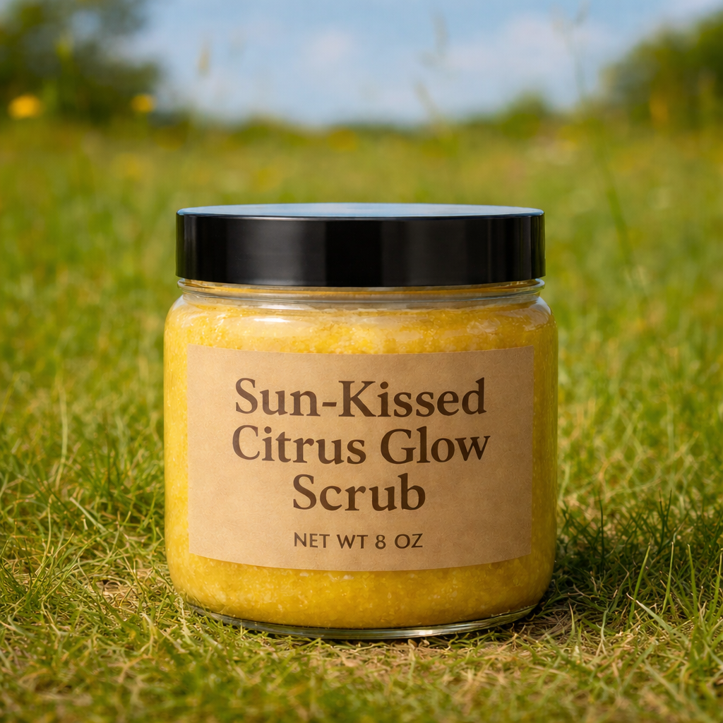 Sun-Kissed Citrus Glow Scrub