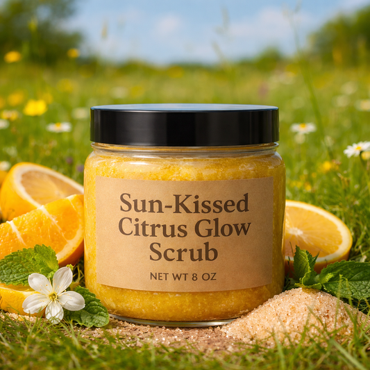 Sun-Kissed Citrus Glow Scrub
