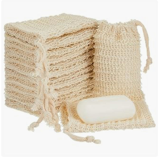 Drawstring Exfoliating Pouch